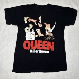 Queen Killer Queen Print T-Shirt Official Merch Adults Medium Black
